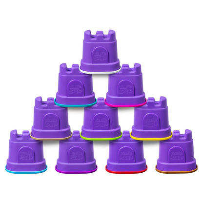 Pack 10 Mini Castillos Arena Magica Kinetic Sand