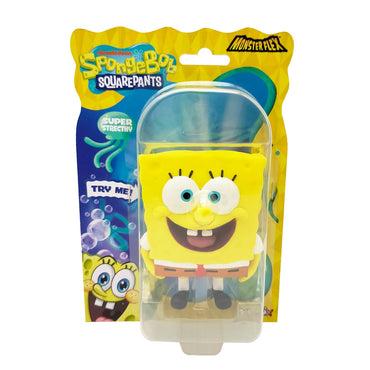 Figura Stretch De Goma De 11 A 15 Cm Que Se Estira Bob Esponja - Bob Esponja Clásico