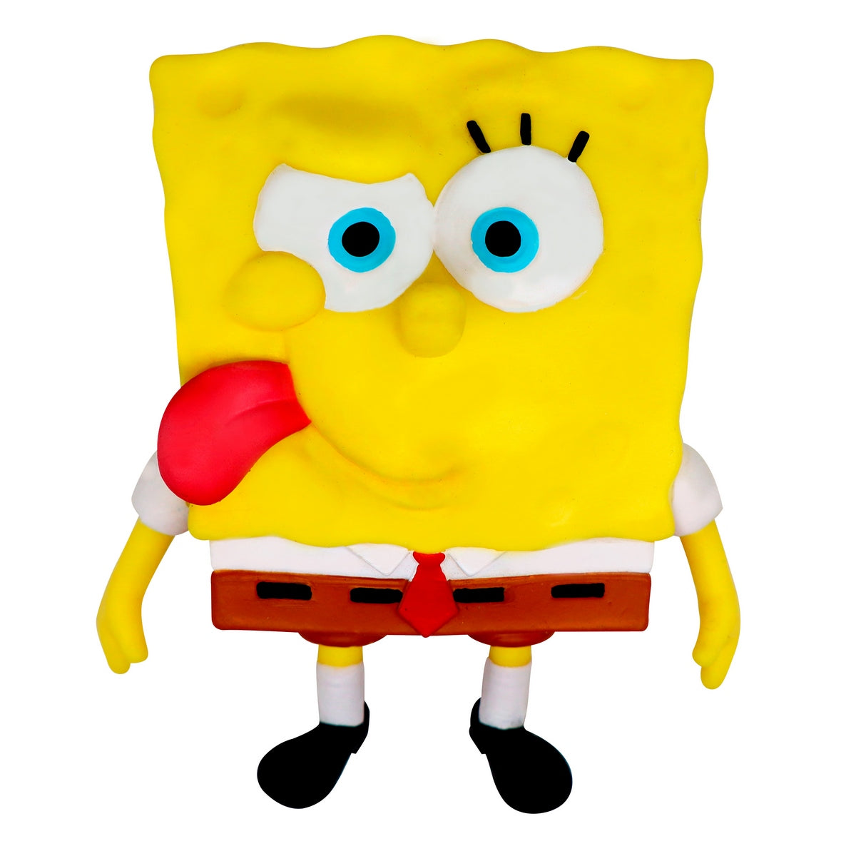 Figura Stretch De Goma De 11 A 15 Cm Que Se Estira Bob Esponja - Bob Esponja Lengua Afuera