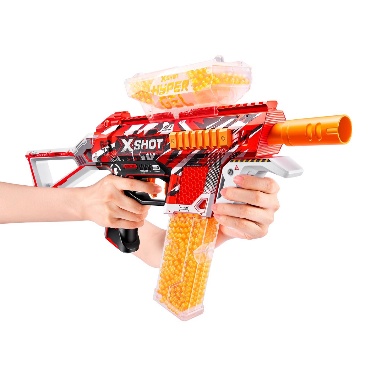 Lanzador De Bolitas De Gel X-shot Medium Blaster Hidrogel Con 10000 Bolitas