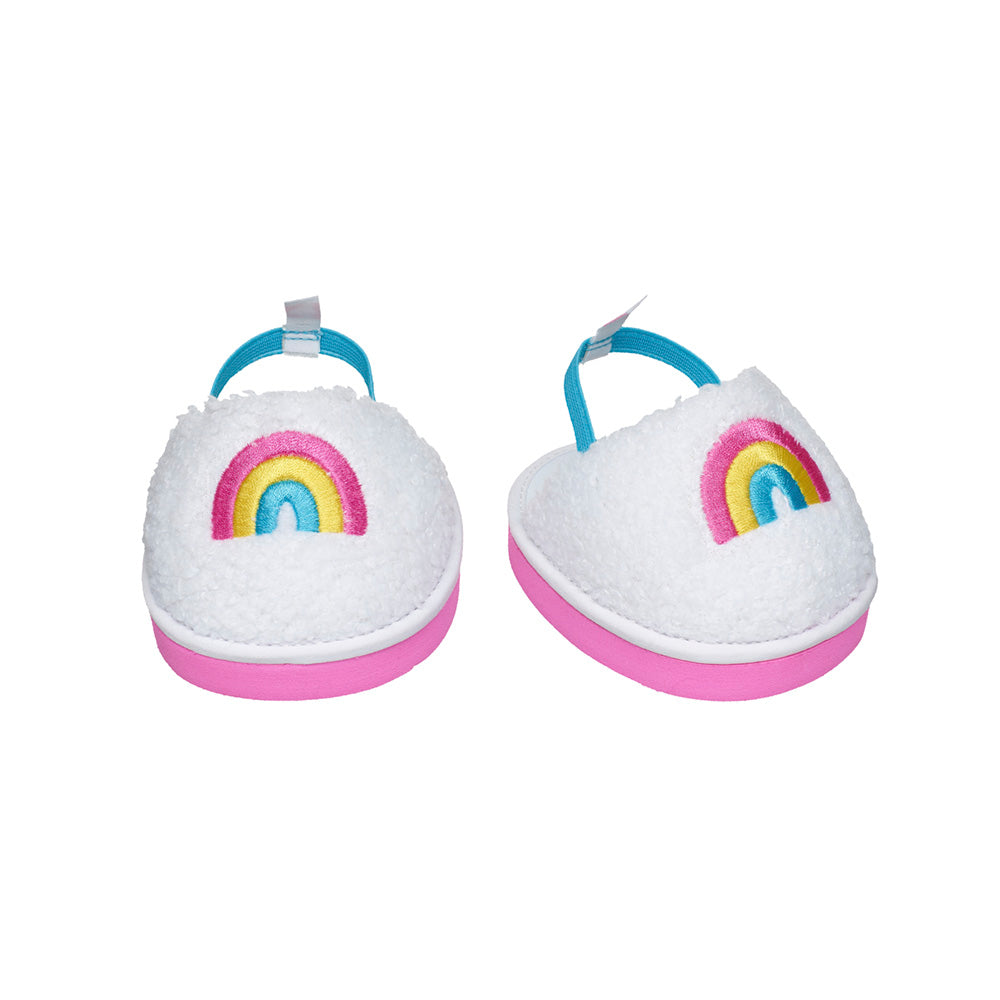 Pantuflas Arcoiris Sherpa Build-a-bear