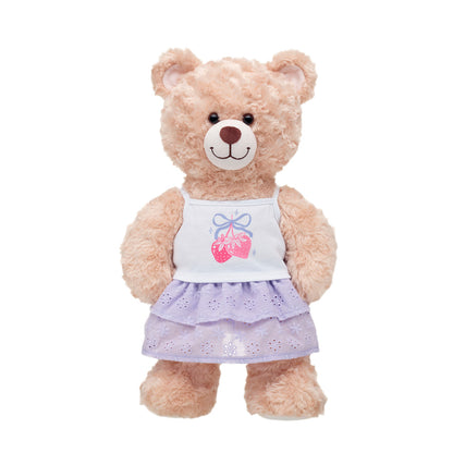 Set 2 Piezas Broderie Morado Build-A-Bear