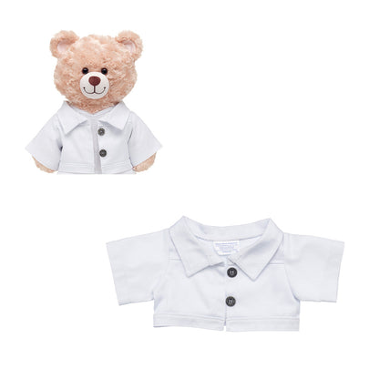 Chaqueta Jeans Blanca Build-a-bear