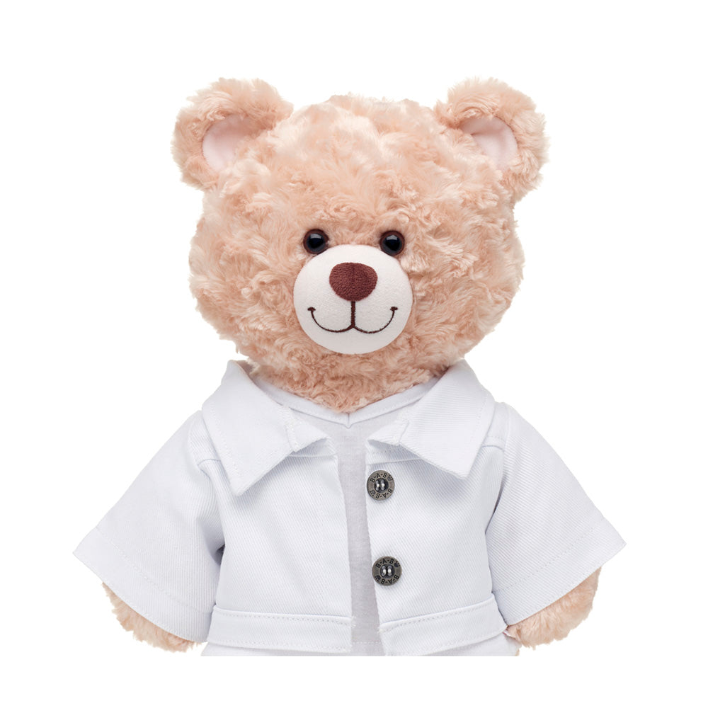Chaqueta Jeans Blanca Build-a-bear