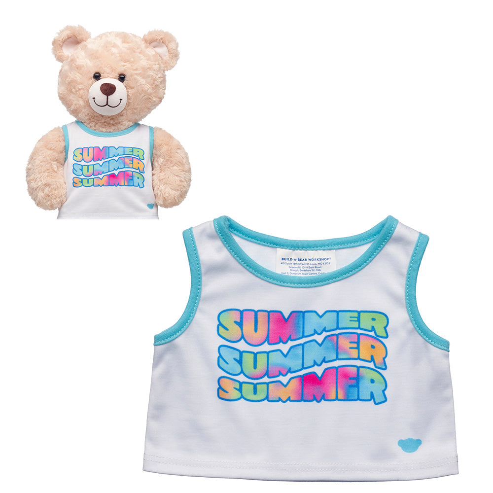 Polera Sin Manga Summer Build-a-bear