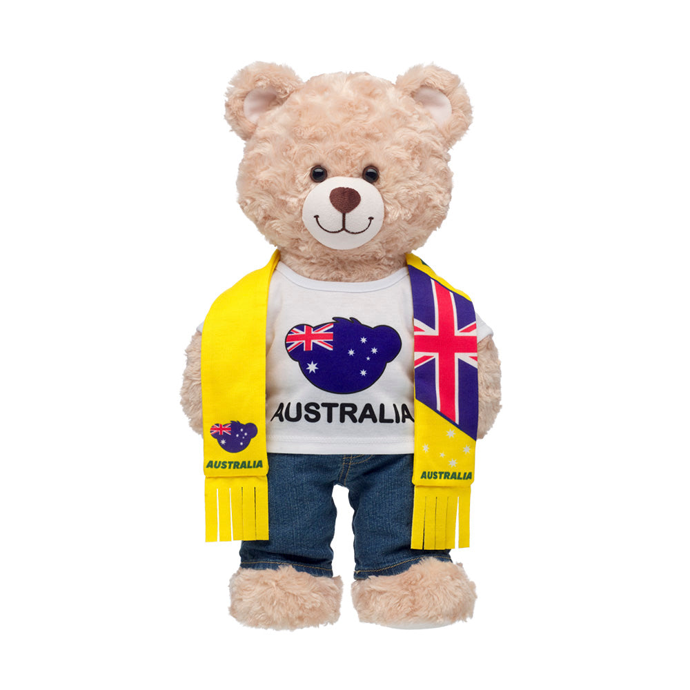 Set Polera Y Bufanda Australia Build-a-bear