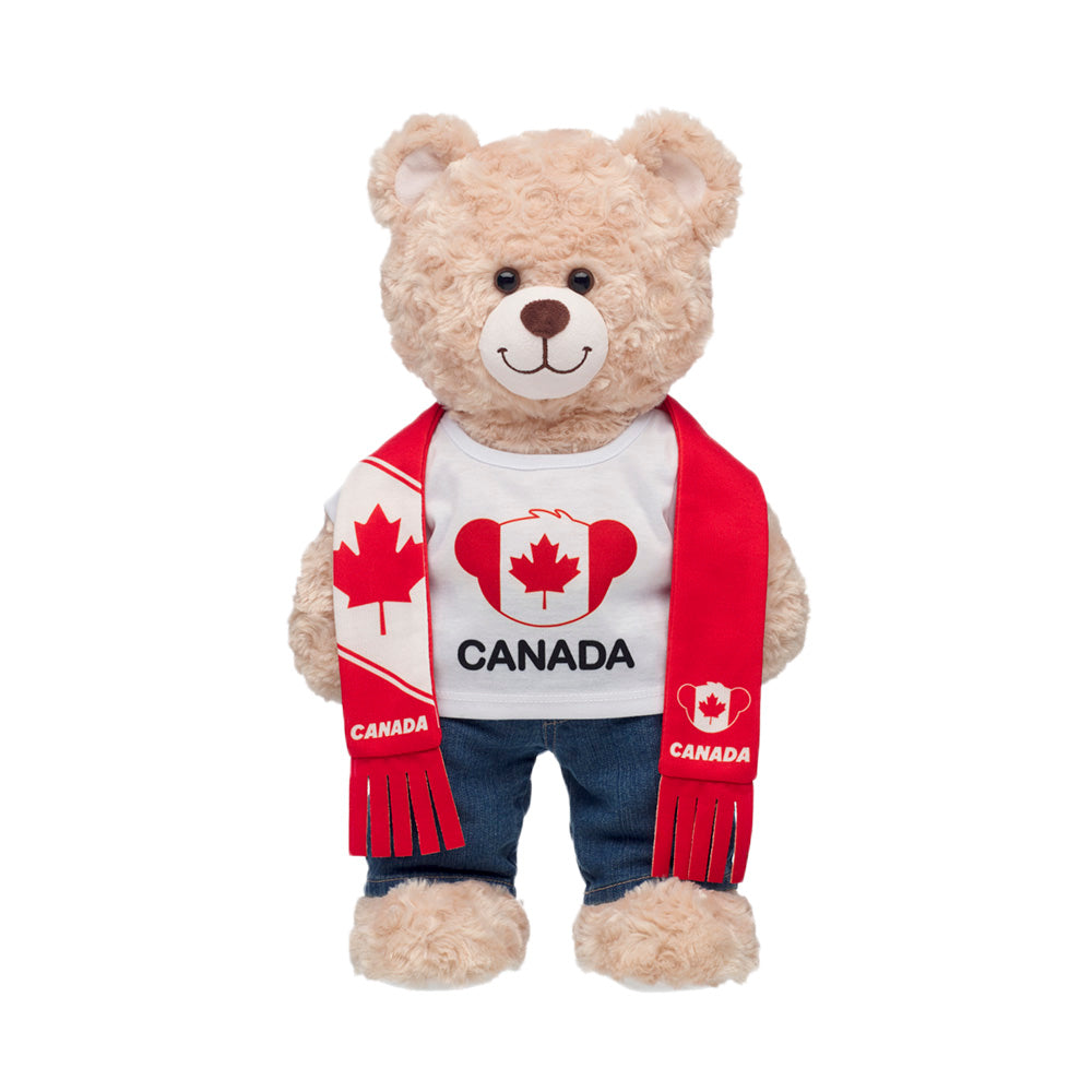 Set Polera Y Bufanda Canada Build-a-bear