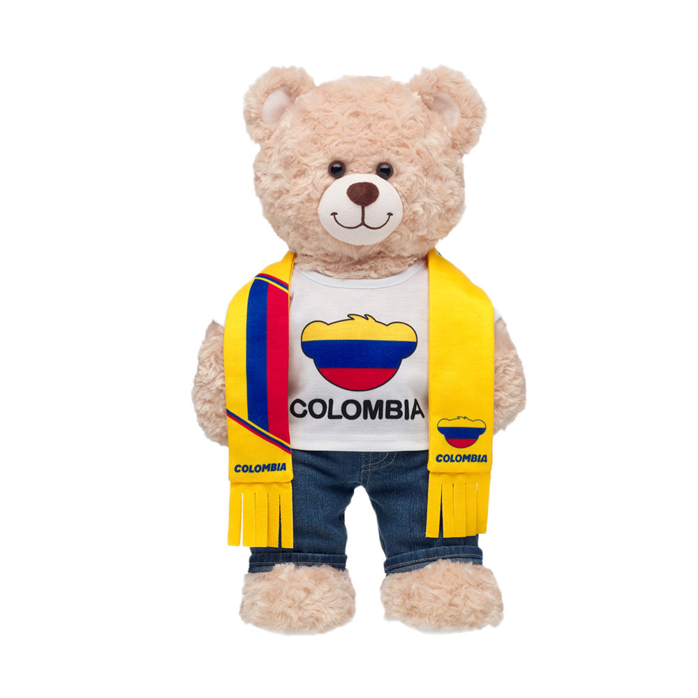 Set Polera Y Bufanda Colombia Build-a-bear