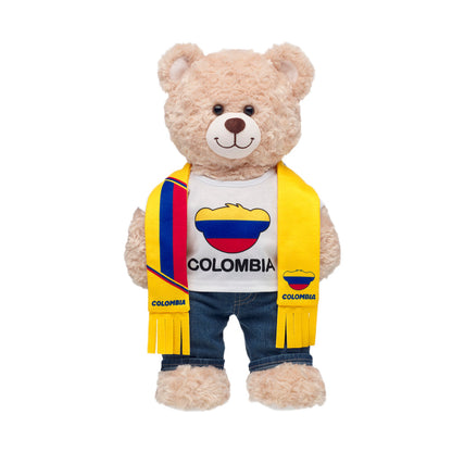Set Polera Y Bufanda Colombia Build-a-bear