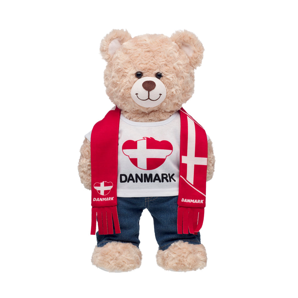 Set Polera Y Bufanda Dinamarca Build-a-bear