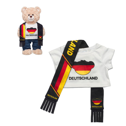 Set Polera Y Bufanda Alemania Build-a-bear
