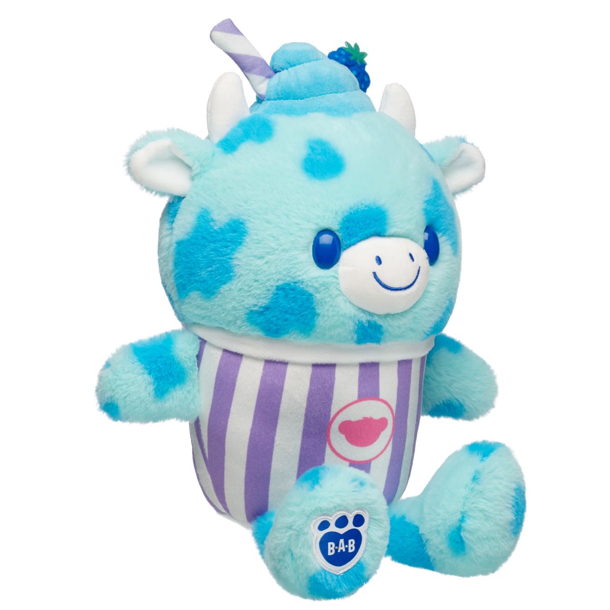 Peluche Vaca Azul Slushie Build-a-bear