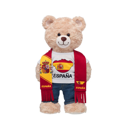 Set Polera Y Bufanda España Build-a-bear
