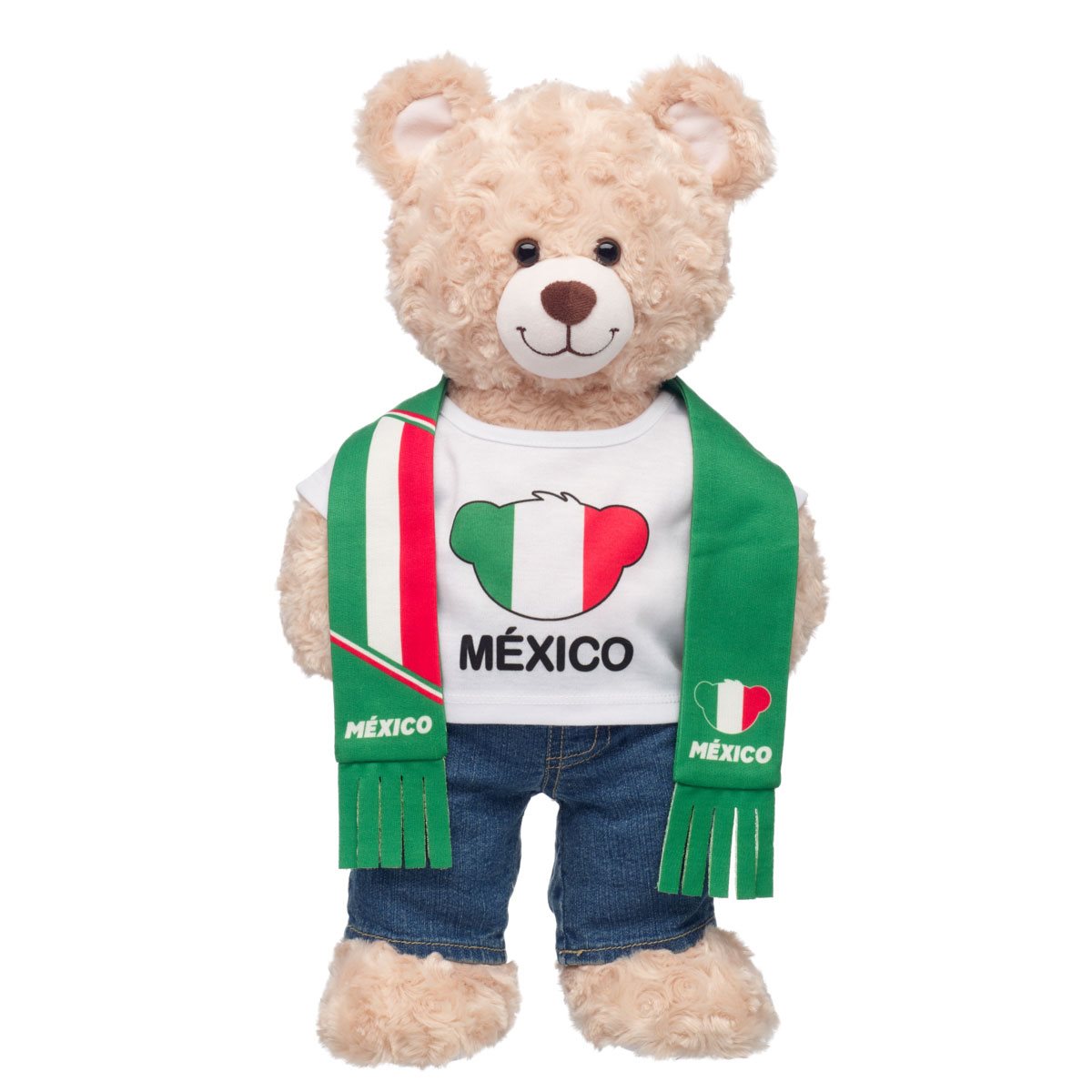 Set Polera Y Bufanda Mexico Build-a-bear | Compra Online – Ansaldo