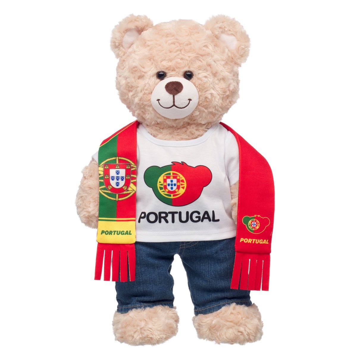 Set Polera Y Bufanda Portugal Build-a-bear