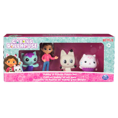 Gabby Dollhouse Mini Figuras 4 Pack