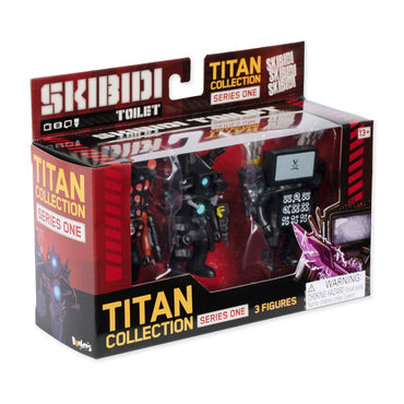Skibidi Toilet Pack De 3 Figuras