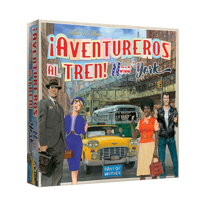 Juego De Mesa Aventureros Al Tren New York