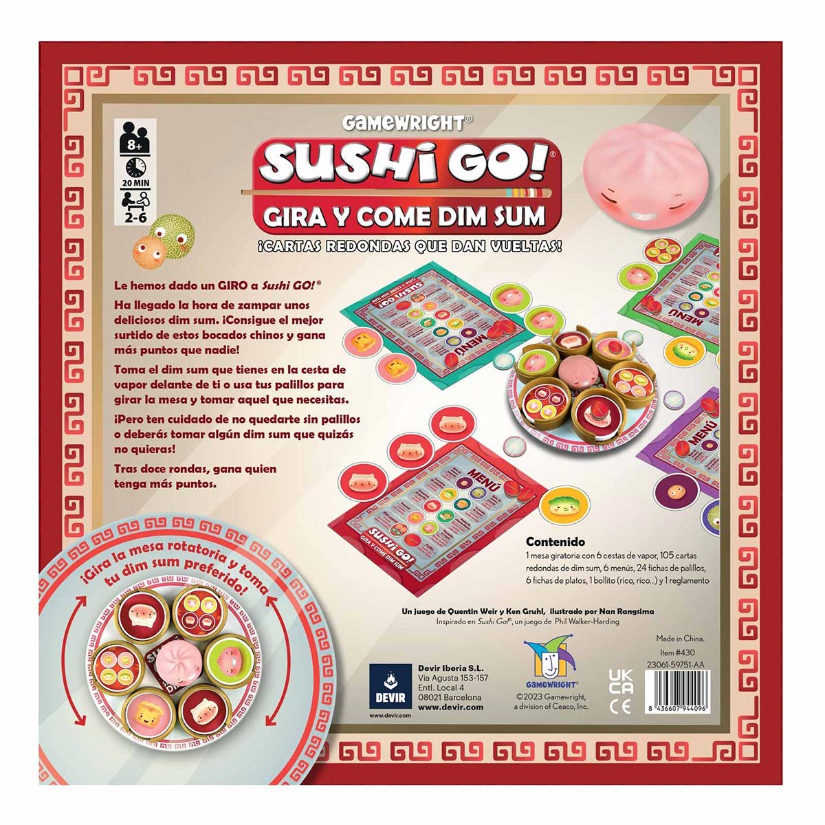 Sushi Go Gira Y Come