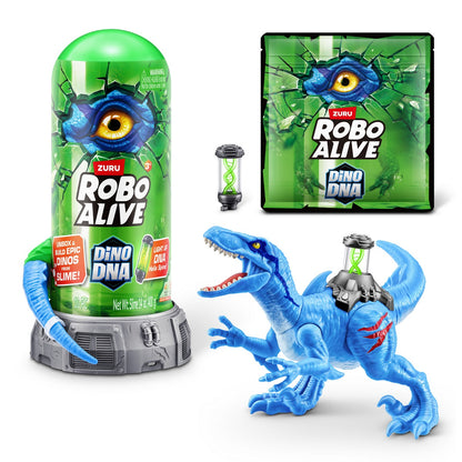 Dino Dna Robo Alive De Zuru - Celeste