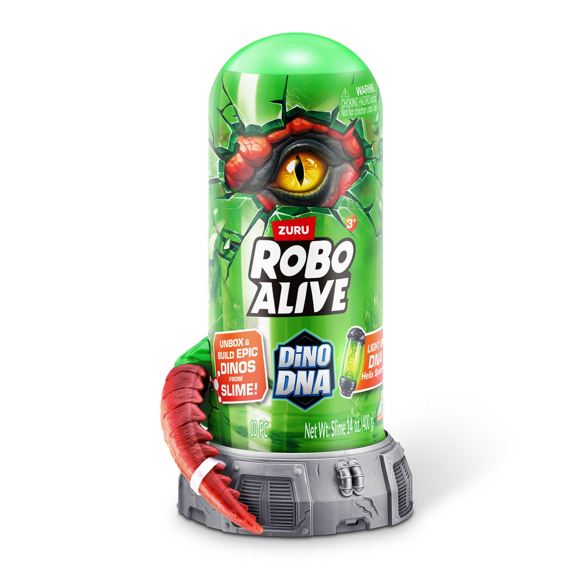 Dino Dna Robo Alive De Zuru - Rojo