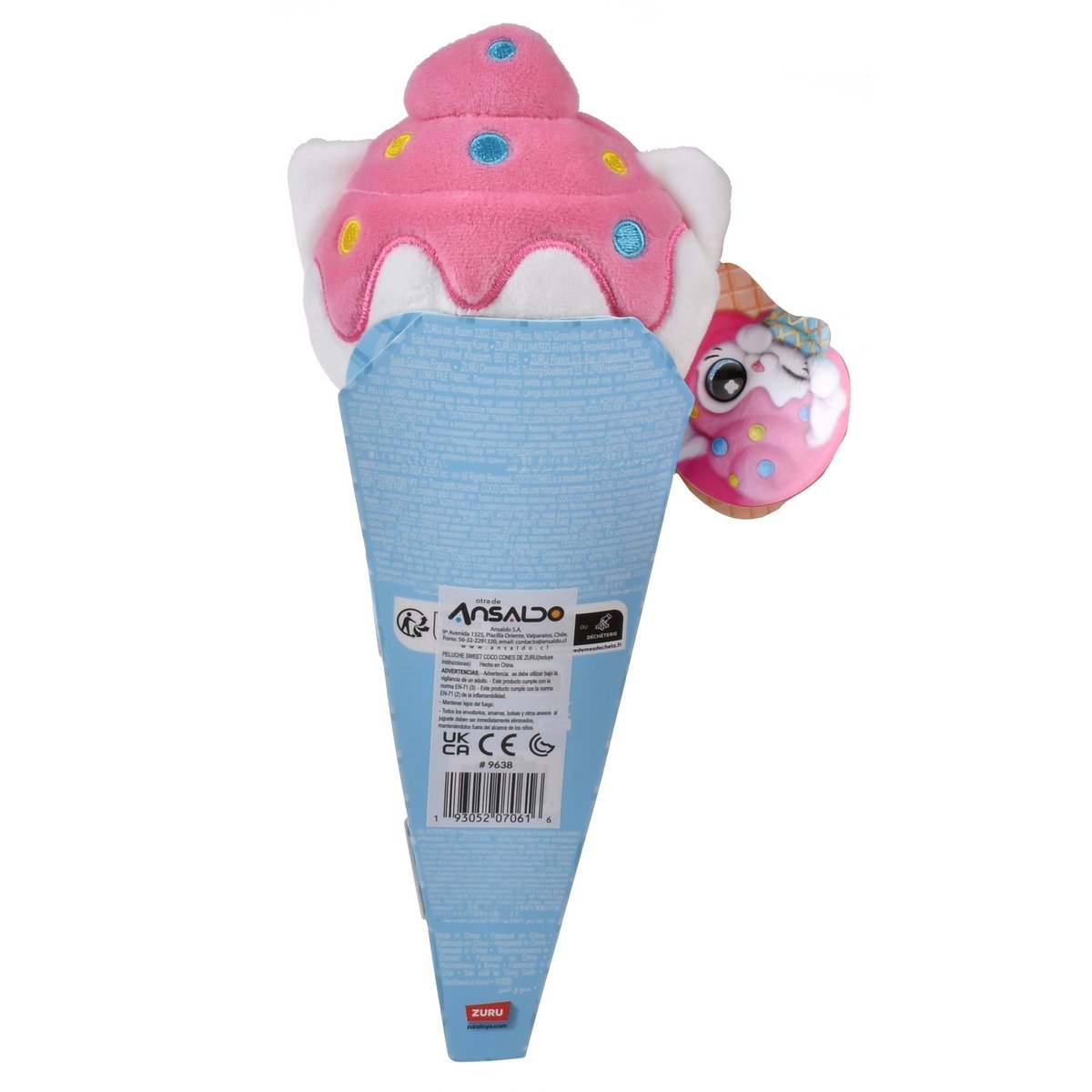 Peluche Sweet Coco Cones De Zuru - Chip