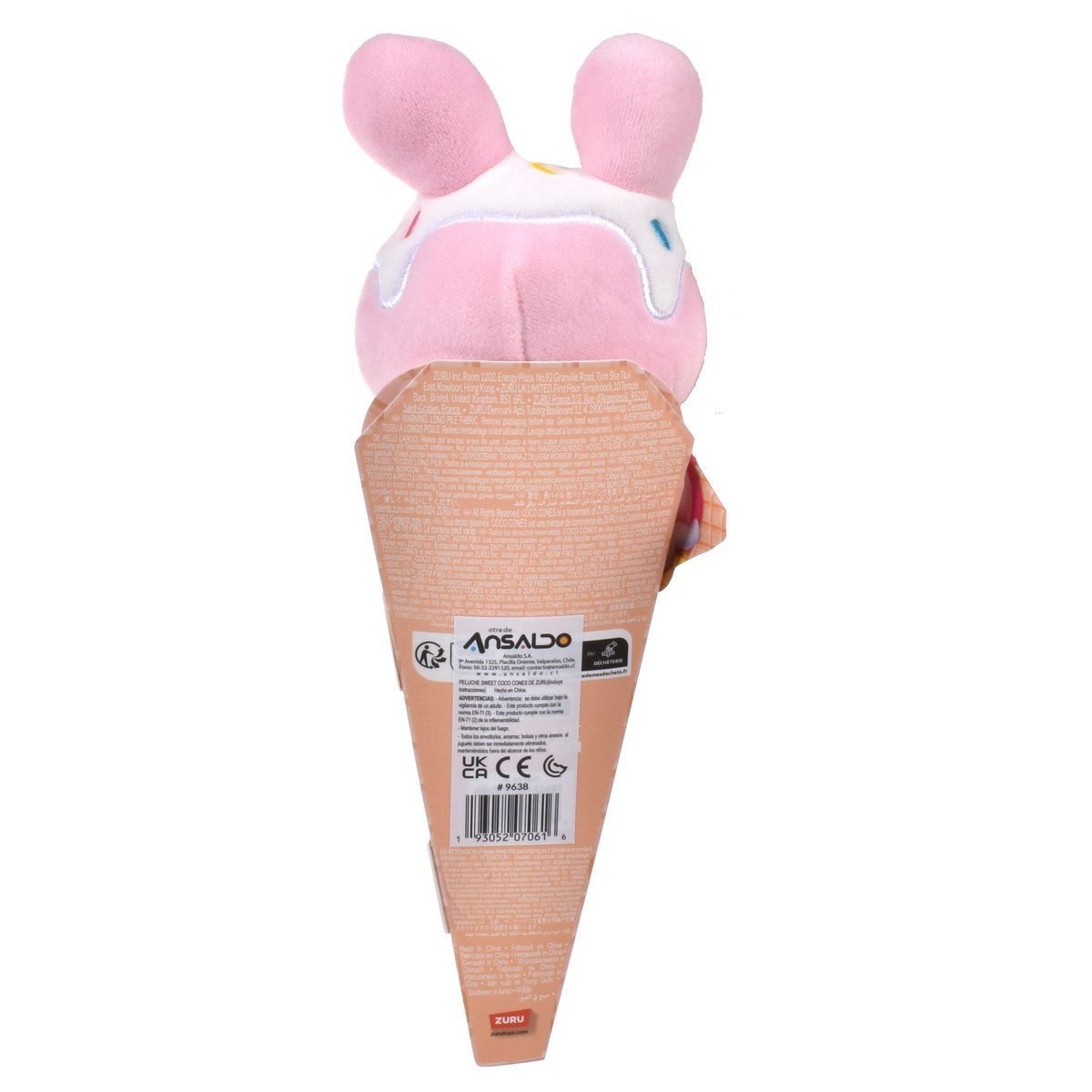 Peluche Sweet Coco Cones De Zuru - Mallow