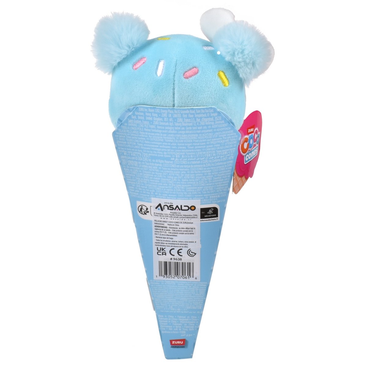 Peluche Sweet Coco Cones De Zuru - Sally