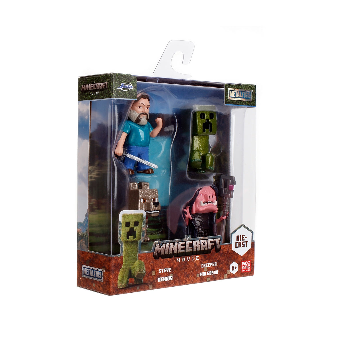 Set 4 Pzas Minecraft   9 Cm