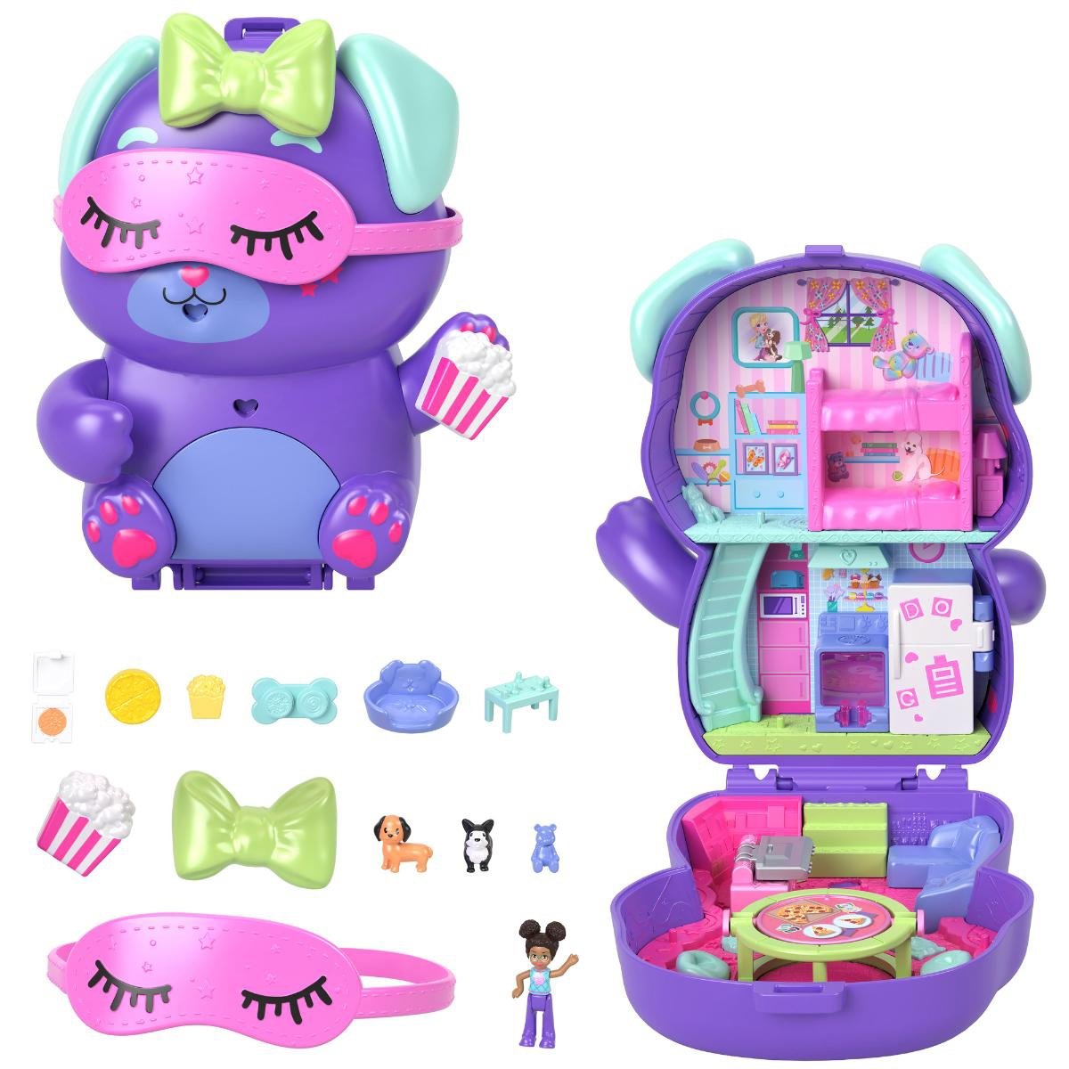 Polly Pocket  Set De Juego Mundo De Compactos De Polly