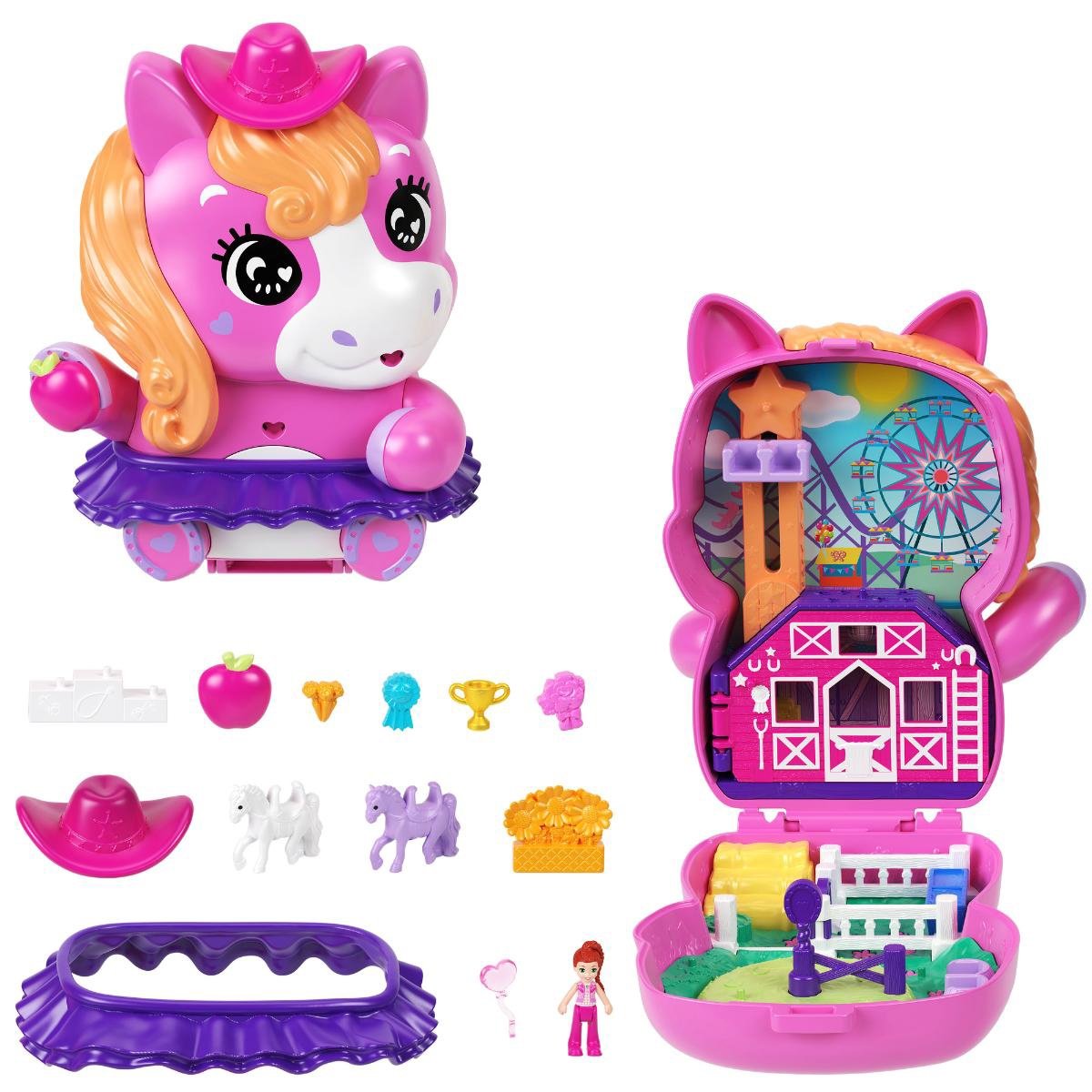 Polly Pocket  Set De Juego Mundo De Compactos De Polly