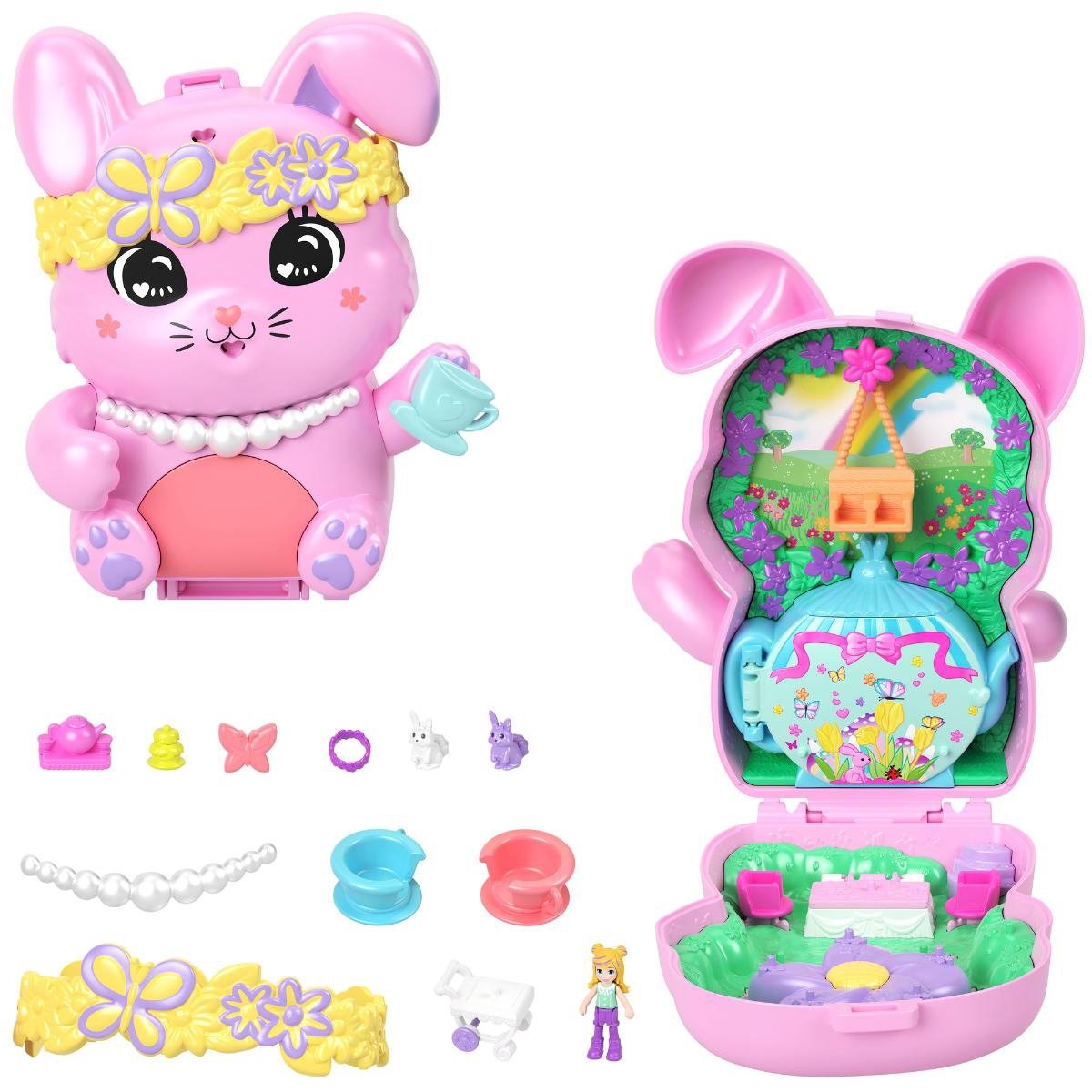 Polly Pocket  Set De Juego Mundo De Compactos De Polly
