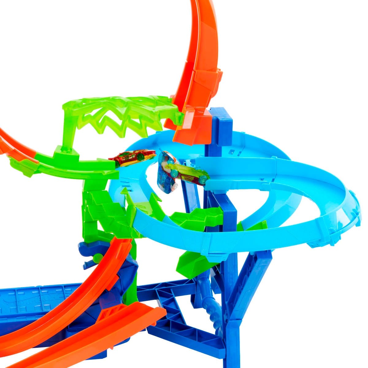 Hot Wheels Stunt Tracks Pista De Juguete Multi-Choque Aéreo