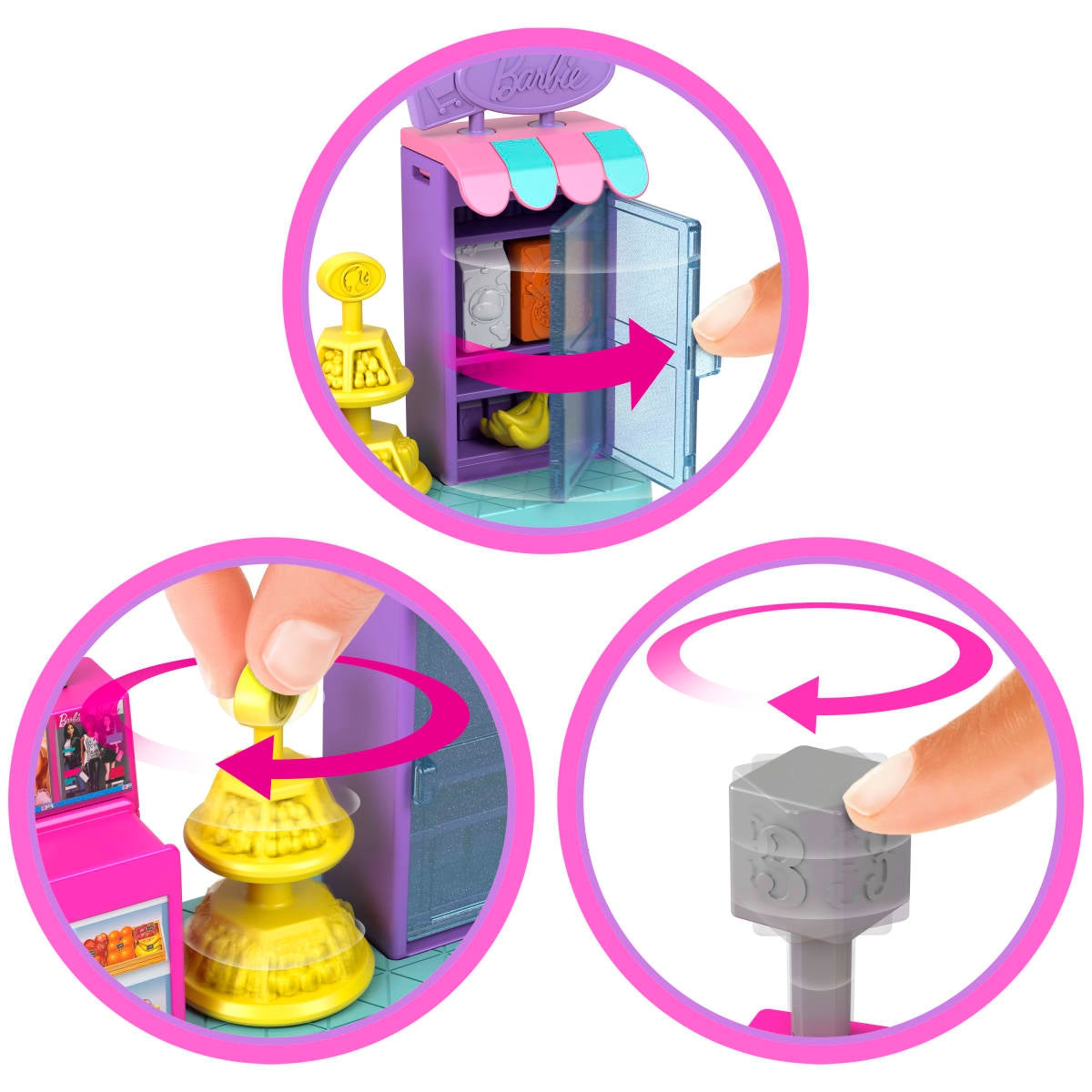 Barbie Mini Barbieland Set De Juego Paquete Mundo Miniatura