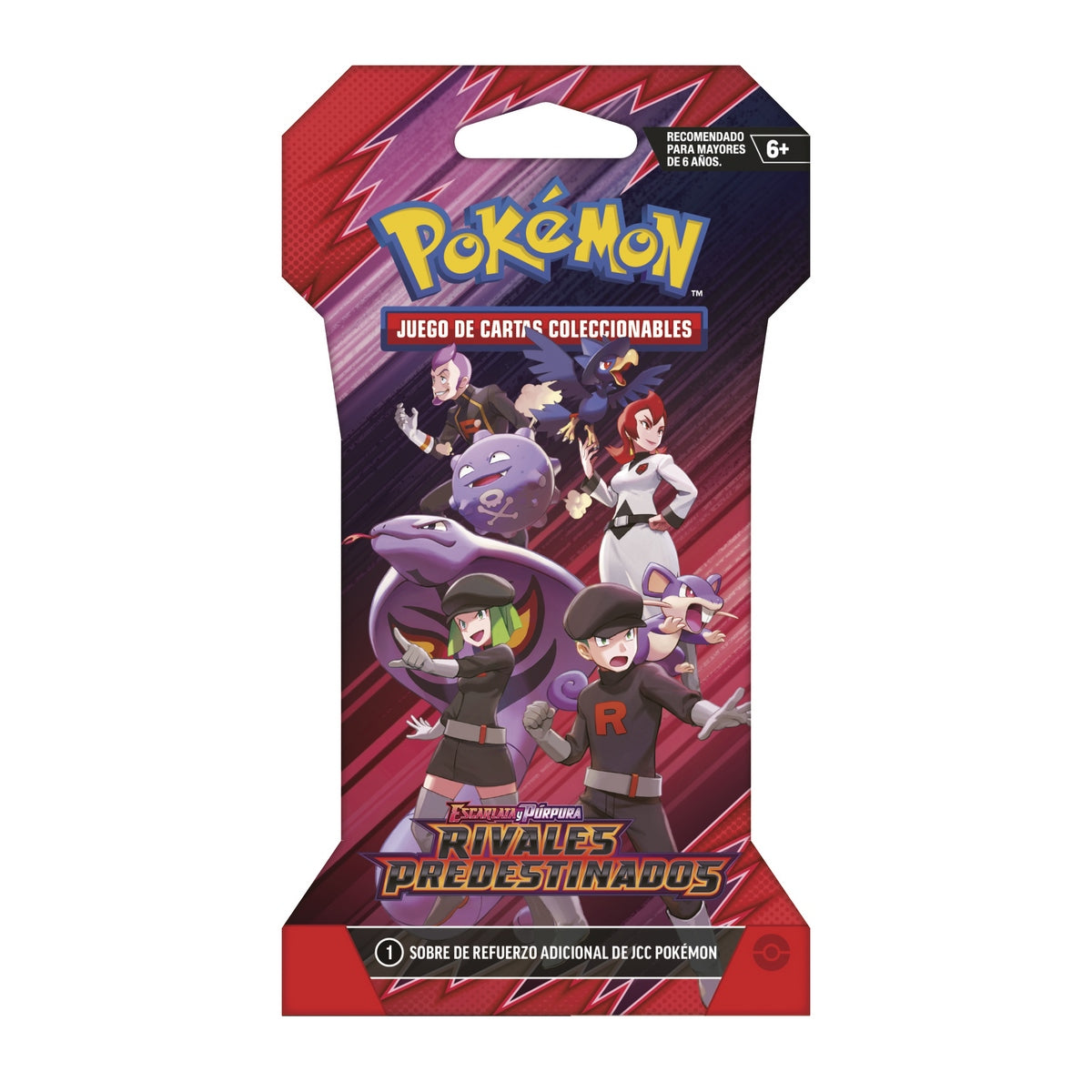 Pokémon Destined Rivals Sleeved Boosters Español