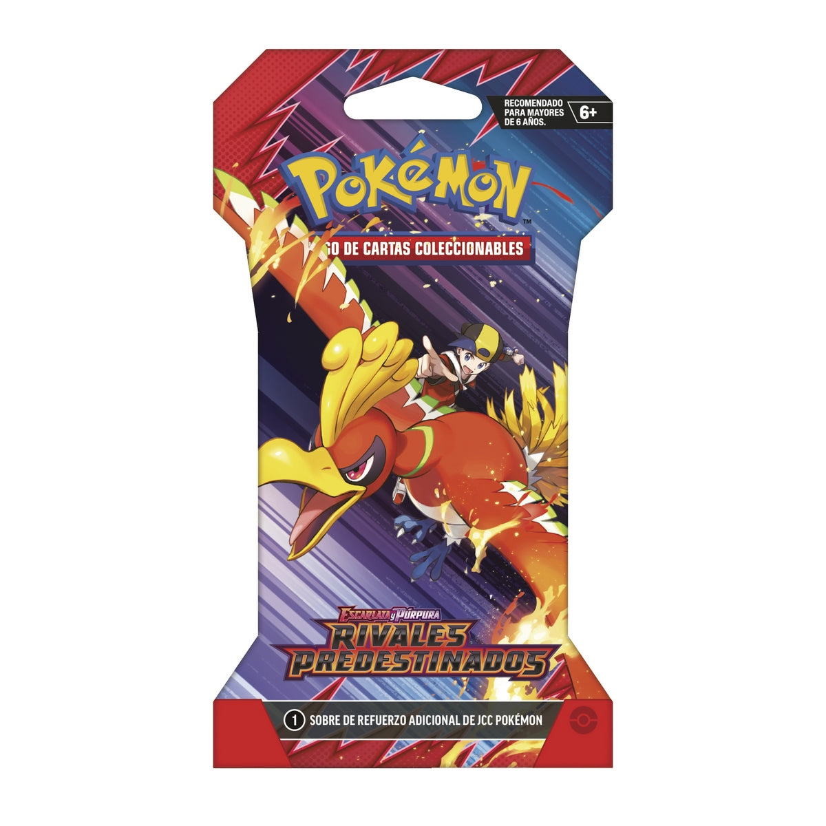 Pokémon Destined Rivals Sleeved Boosters Español