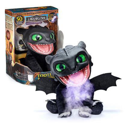 Dragón Chimuelo con Efecto Real de Humo