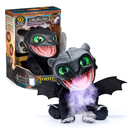Dragón Chimuelo con Efecto Real de Humo