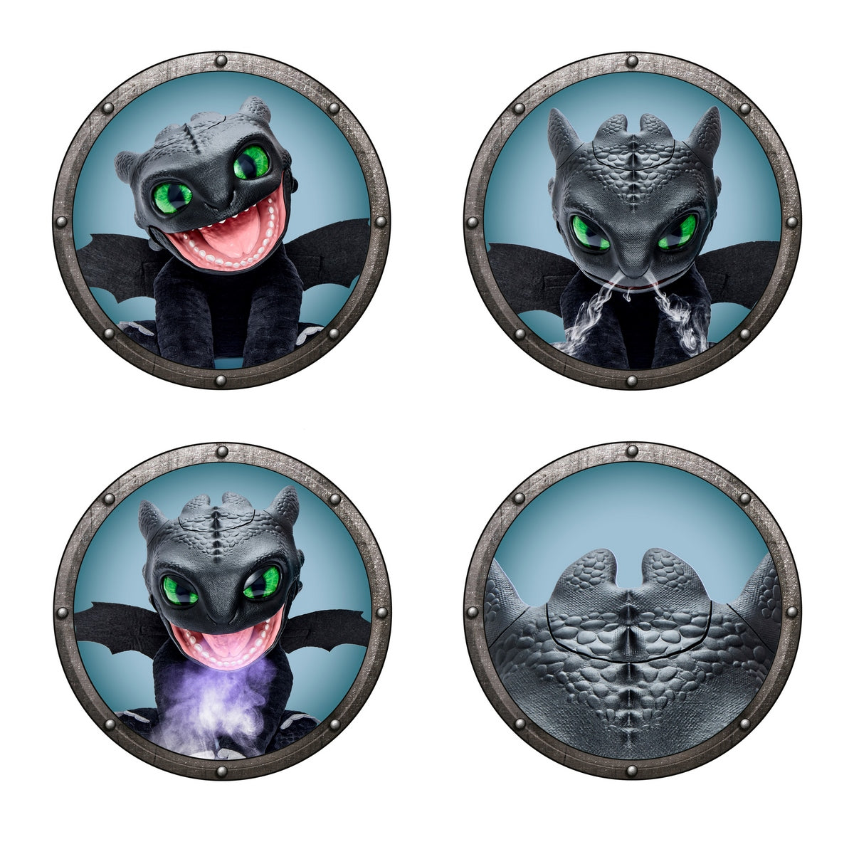 Dragón Chimuelo con Efecto Real de Humo