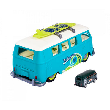 Majorette VW The Originals T1 Maleta + 1 Vehículo Clásico