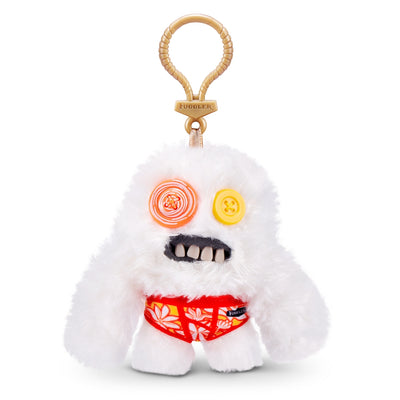 Peluche Llavero Fugglers De 13 Cms De Zuru - Blanco