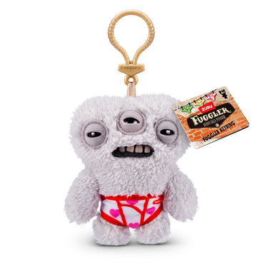 Peluche Llavero Fugglers De 13 Cms De Zuru - Gris