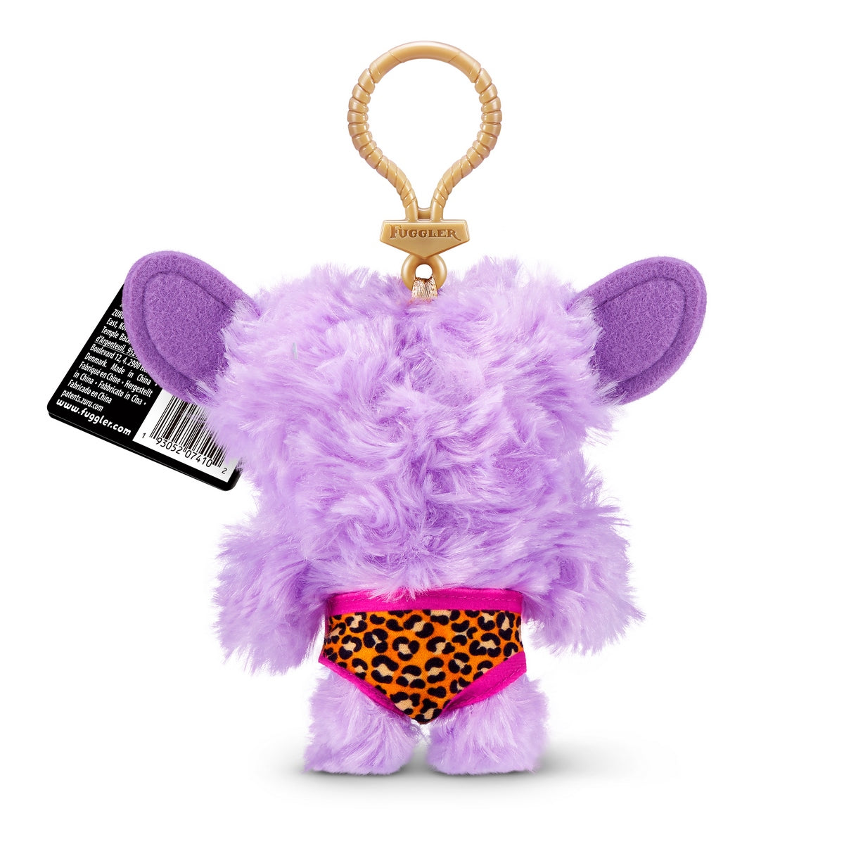 Peluche Llavero Fugglers De 13 Cms De Zuru - Lila