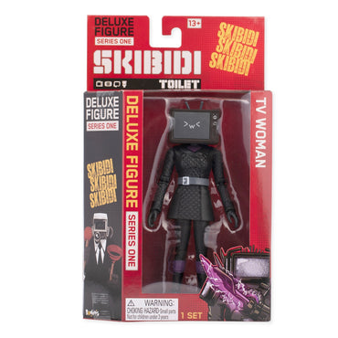 Skibidi Toilet Figuras D 15Cm Deluxe - Tv Woman