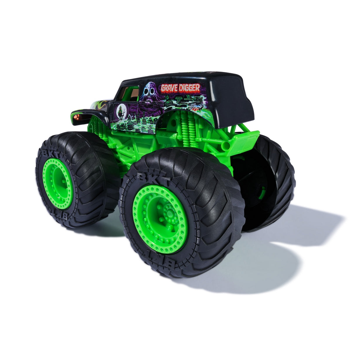 Monster Jam Auto C/Luz Y Sonido - Grave Digger
