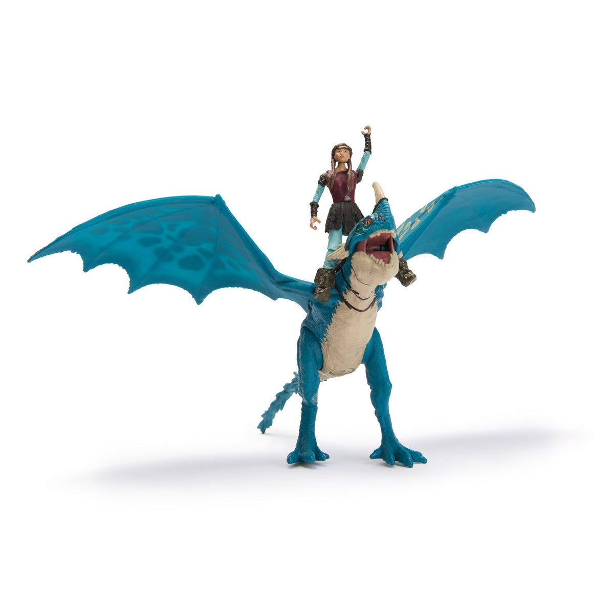 Como Entrenar A Tu Dragon Con Vikingo - Deadly Nadder+Astrid