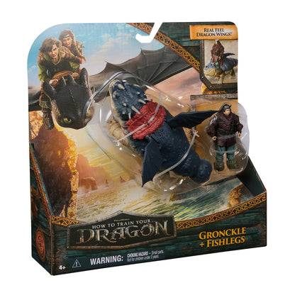 Como Entrenar A Tu Dragon Con Vikingo - Gronckle+Fishlegs