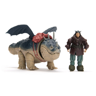 Como Entrenar A Tu Dragon Con Vikingo - Gronckle+Fishlegs