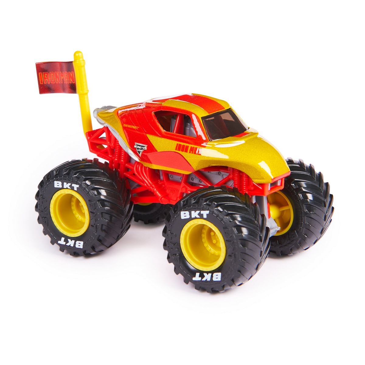 Monster Jam Vehiculos Metalicos 1:64 Marvel - Iron Man