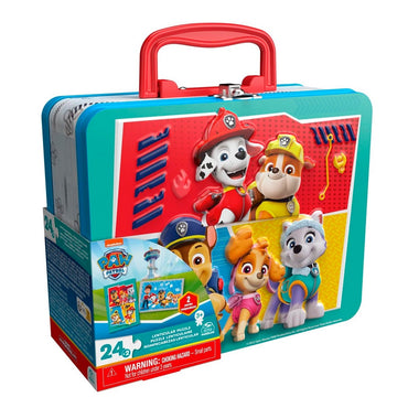 Paw Patrol 2 Puzzles  Lenticulares En Lonchera